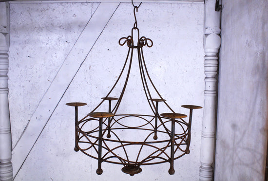 Wrought Iron Cassie Chandelier Chandeliers Lighting