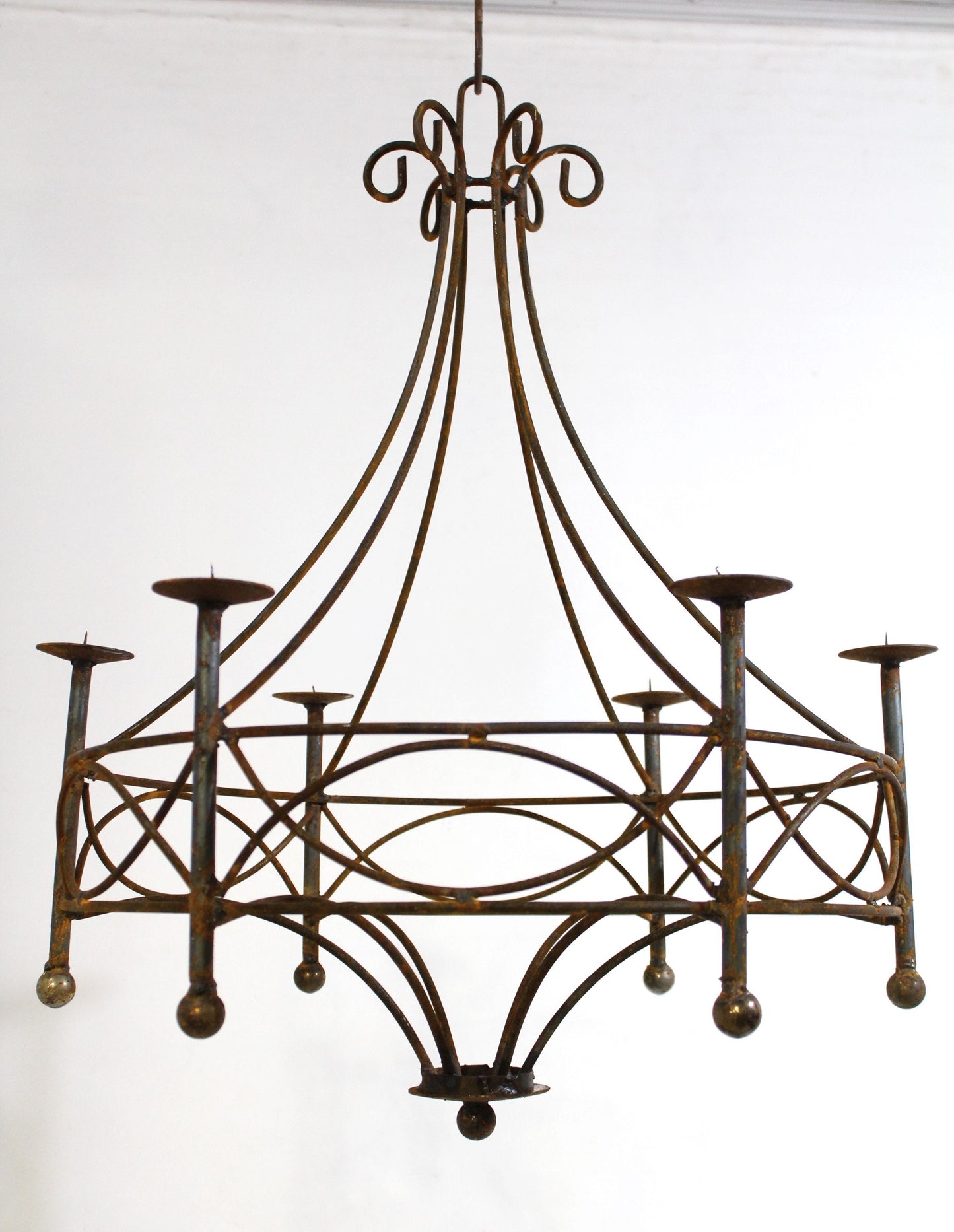 Wrought Iron Cassie Chandelier Chandeliers Lighting