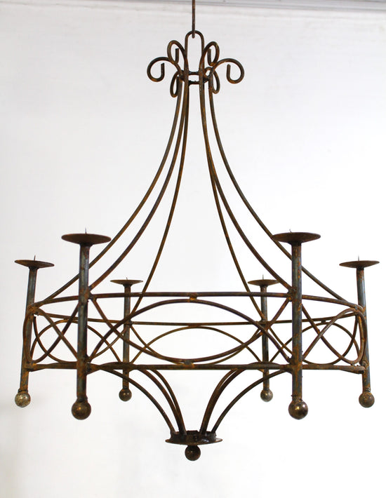 Wrought Iron Cassie Chandelier Chandeliers Lighting