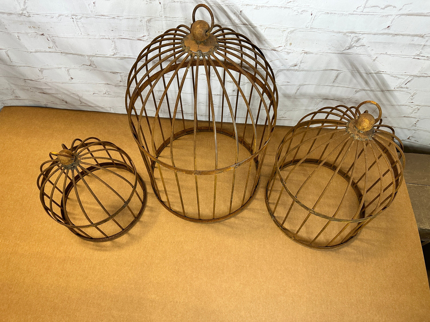 Wrought Iron Bird Cage Bird Cages & Stands Decor