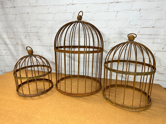 Wrought Iron Bird Cage Bird Cages & Stands Decor