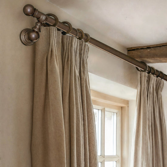 Bronze Curtain Rail