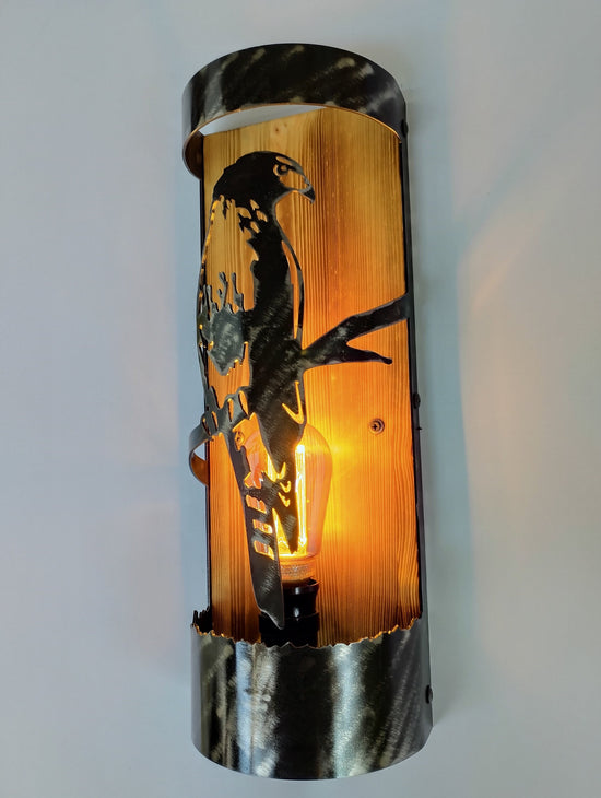 Rustic Hawk Cabin Sconce Wall Light Fixtures Lighting