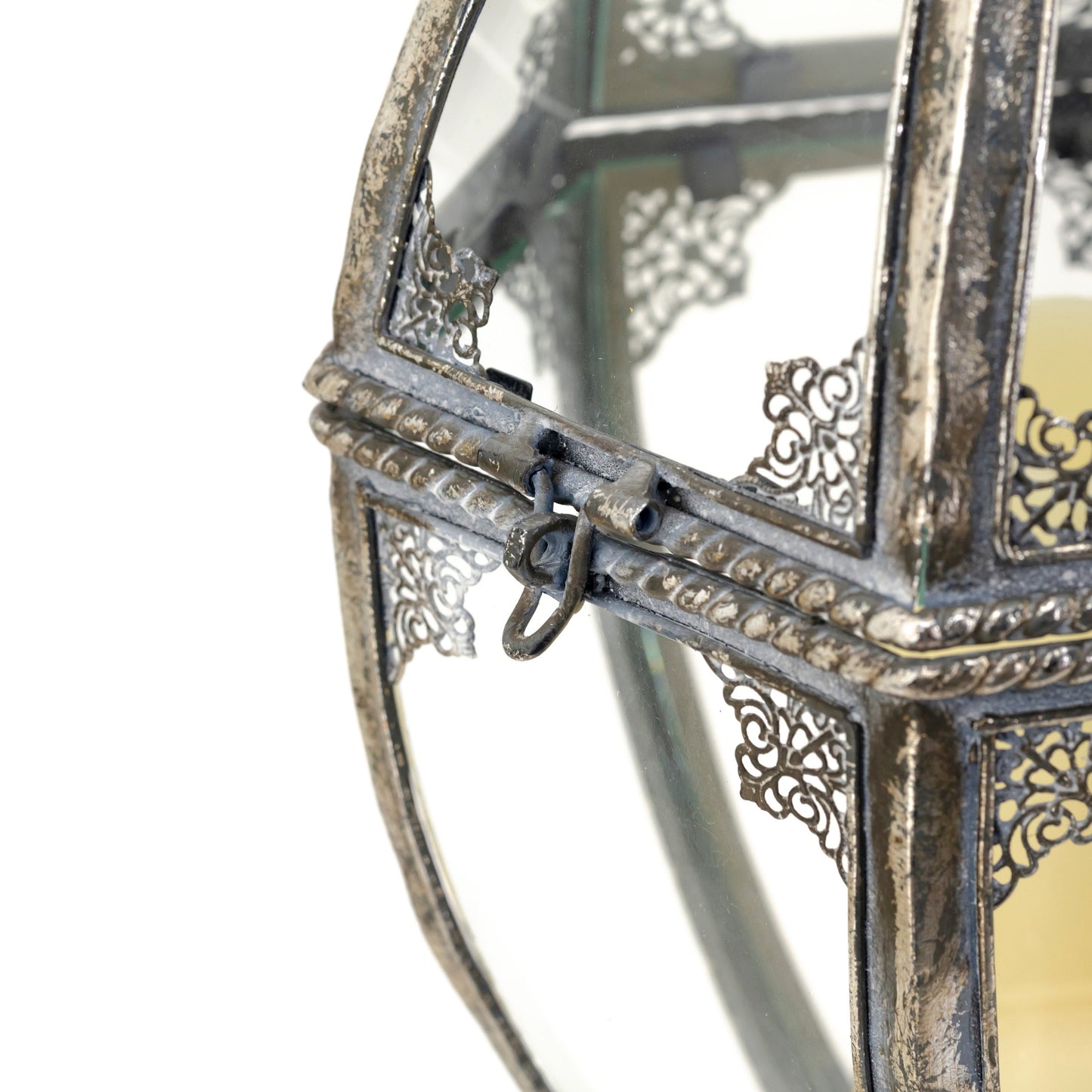 "Ophelia" Victorian Hanging Lantern with Ornate Stand Lanterns Lighting