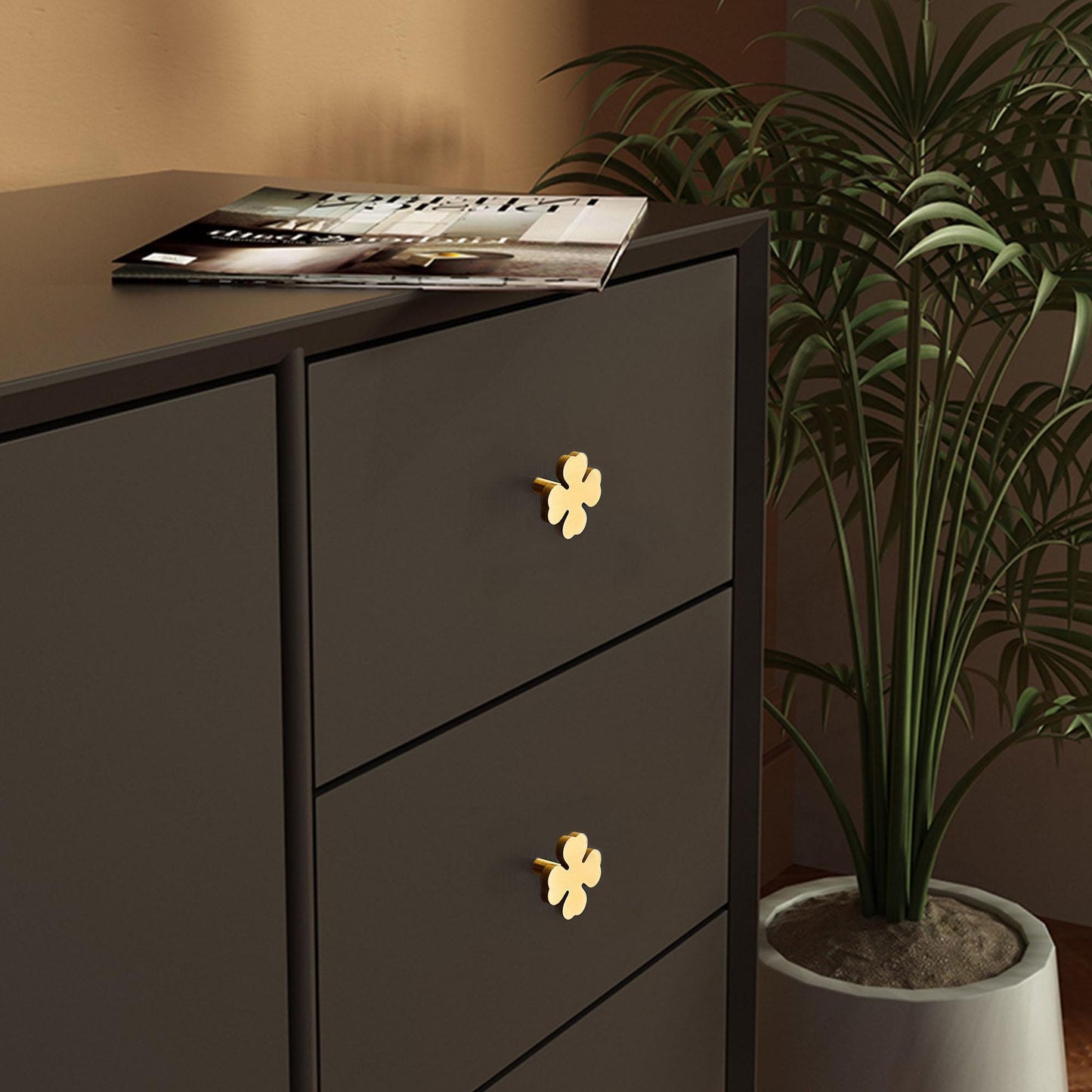 Clover Kitchen Pulls Cabinet Knobs & Handles Cabinet Knob