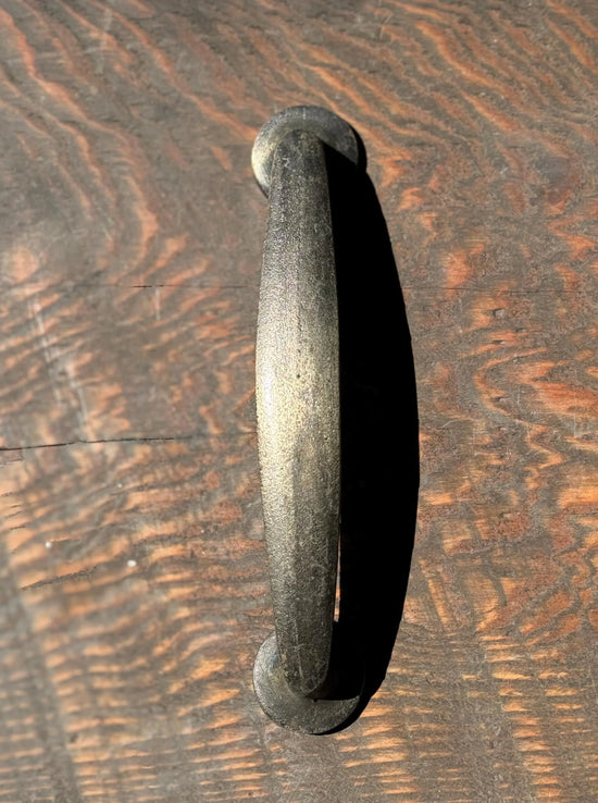 Mid Century Cabinet Handle- Aged Gold Cabinet Knobs & Handles Cabinet Handle