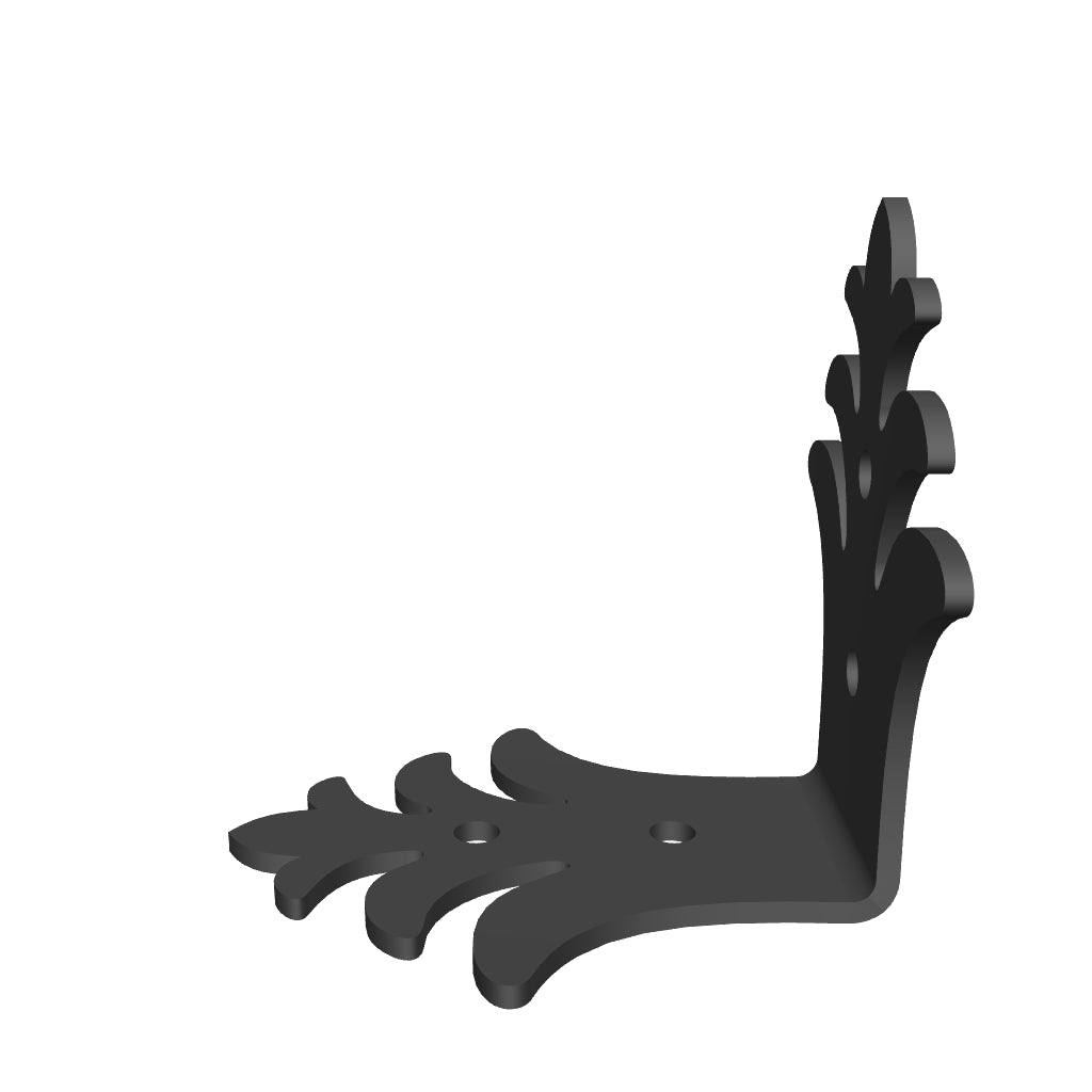 Load 3D model into Gallery viewer, Greco-Persian Iron Corner Strap
