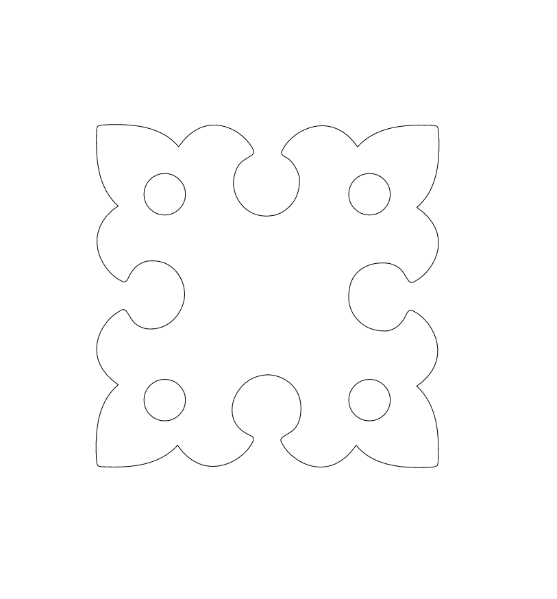 Portuguese Gothic Iron D Ring Anchor Plate Old West Iron