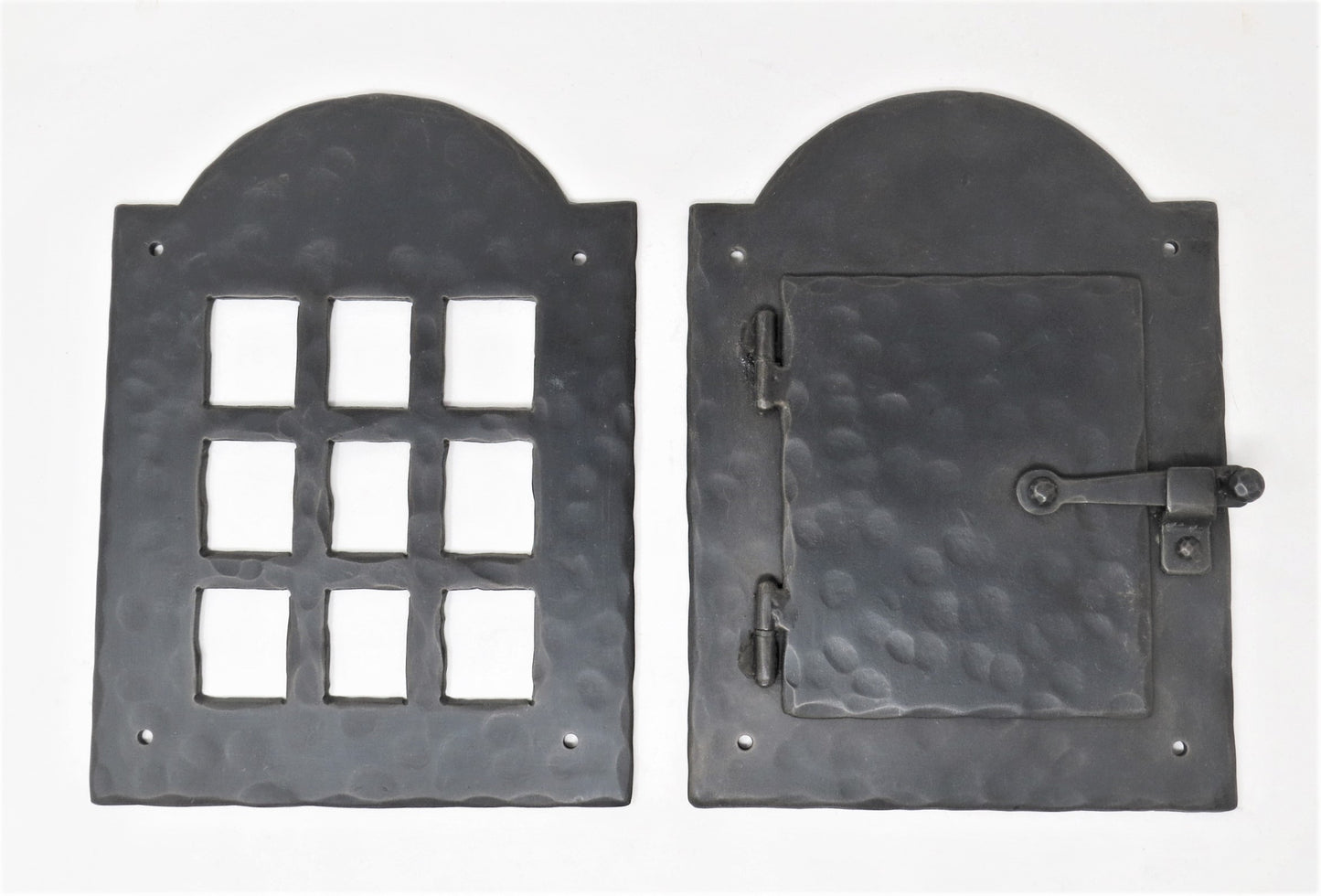 Colonial Iron Speakeasy Door & Grill Set