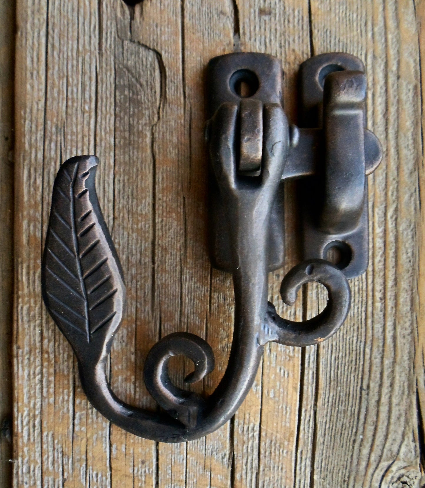 Old English Castle Iron Latch