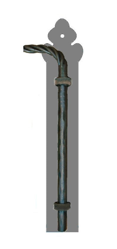 Load image into Gallery viewer, HC-314 Mediterranean Iron Cane Bolt
