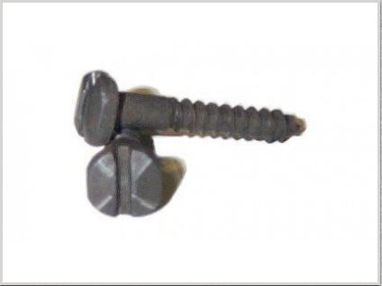 Load image into Gallery viewer, HCS-01 Pyramid Hammered Slotted Head Screw Bulk QTY
