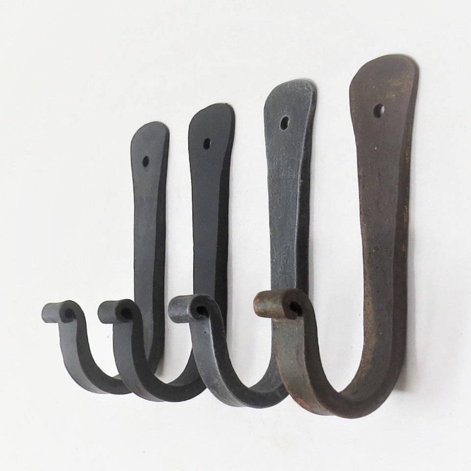Wrought Iron Hooks & Hangers - Iron Accents