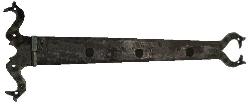 Load image into Gallery viewer, Viking Folk Wrought Iron XL Functioning Hinge Strap
