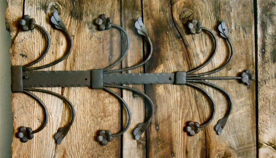 14th Century Wrought Iron Hinge Strap HHS-357