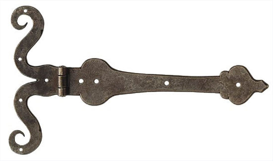French Country Revival Iron Functioning Hinge Strap