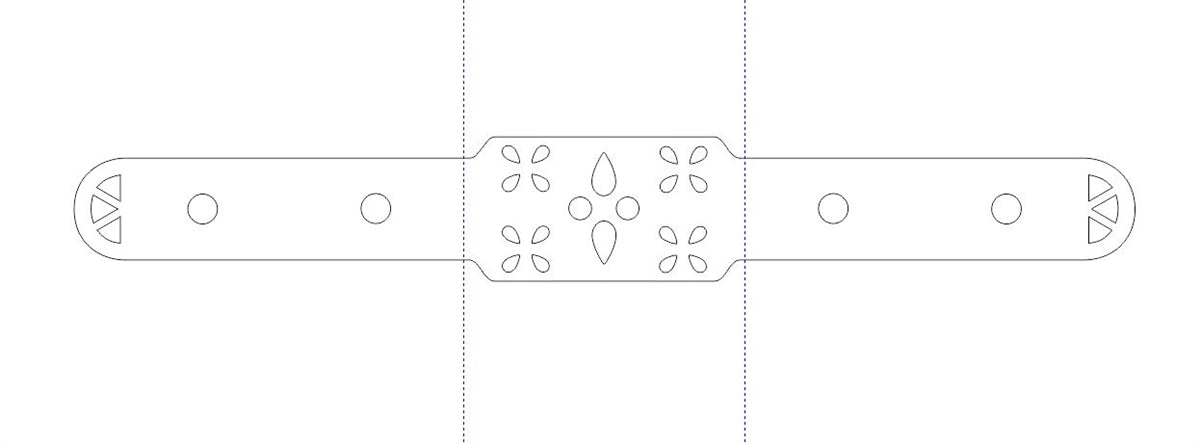 Shabby Chic Iron Mantel Strap