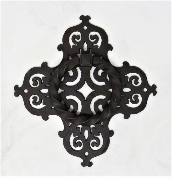Load image into Gallery viewer, HRP-338 Gothic Cathedral Iron Door Knocker / Ring Pull
