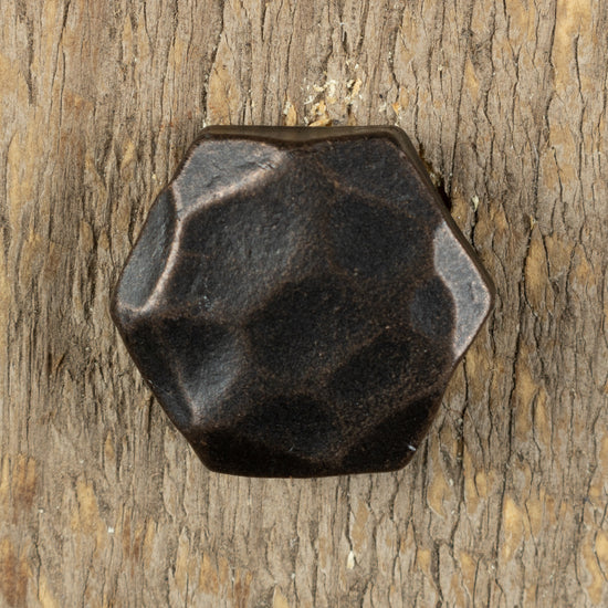 Perno de cabeza hexagonal martillado de 1/2" de diámetro