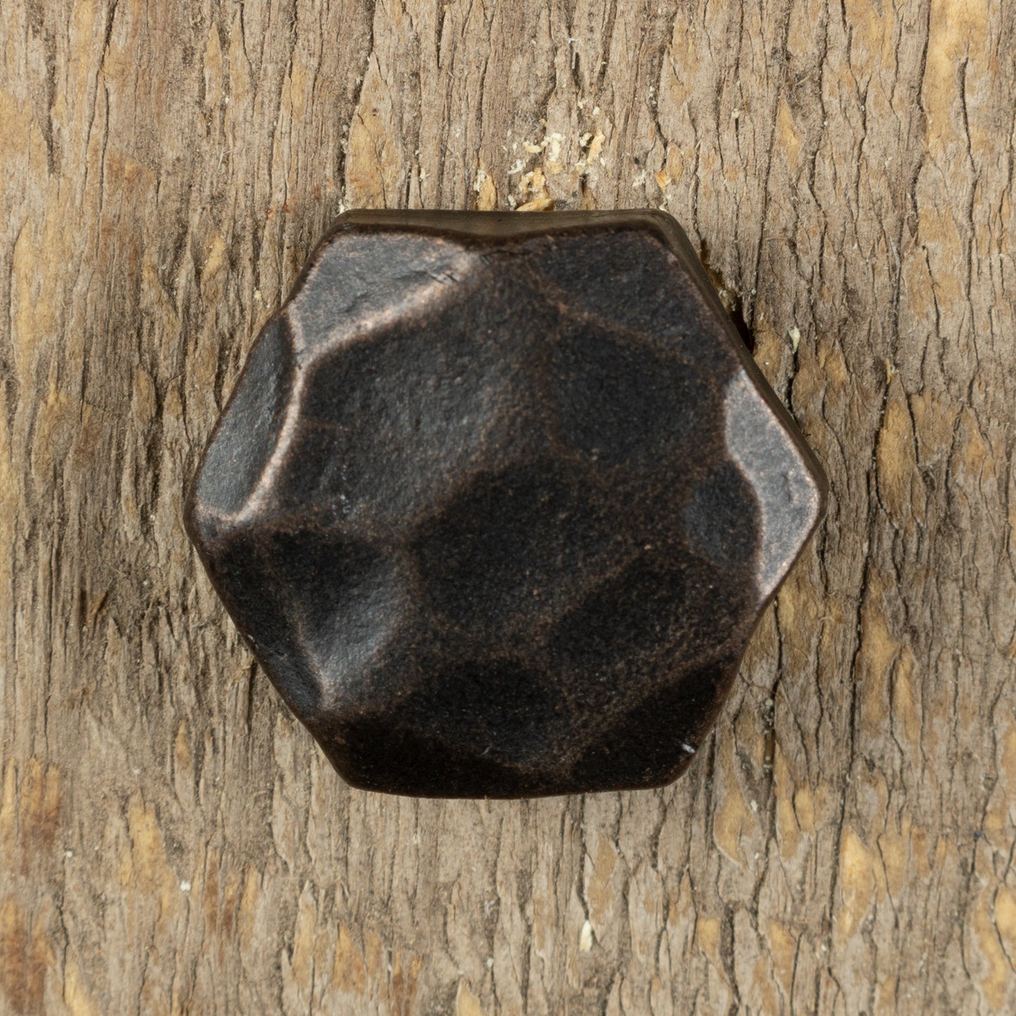 Perno de cabeza hexagonal martillado de 3/8" de diámetro