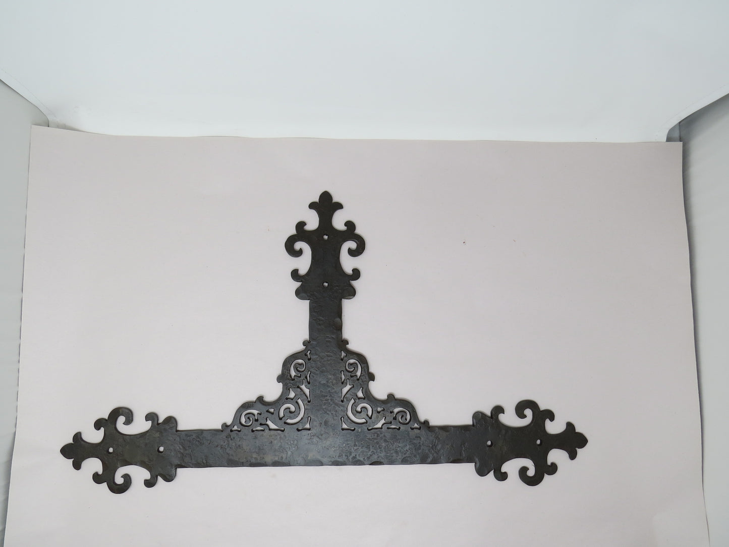 Load image into Gallery viewer, Gothic Cathedral Iron &amp;quot;T&amp;quot; Strap
