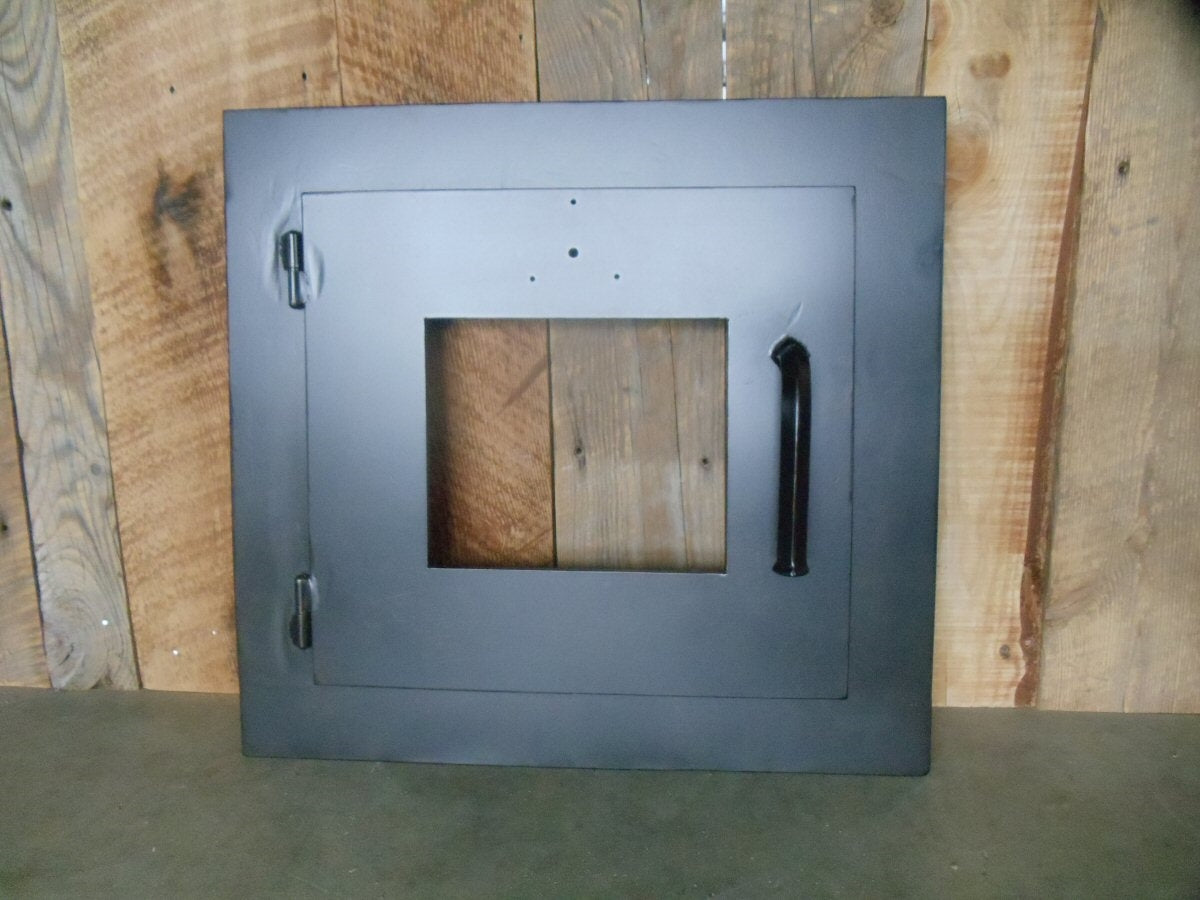 MD-201-SH Simple Rectangle Hinged Pizza Oven Door