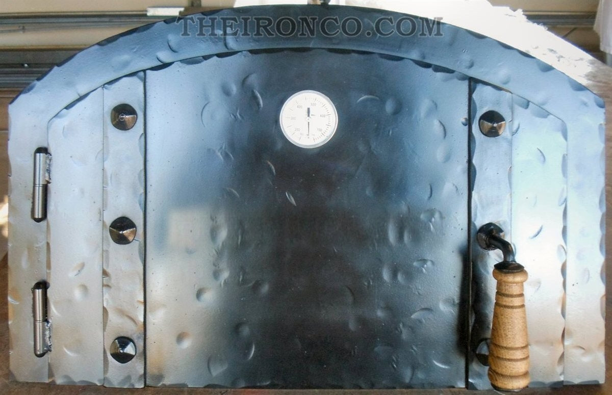 Custom Italian Arched Pizza Oven Door – Old West Iron