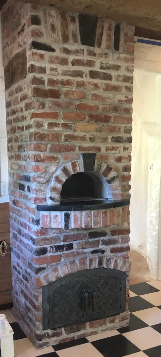 Load image into Gallery viewer, MD-209-AD Romanesque Arched Hinged Pizza Oven Door
