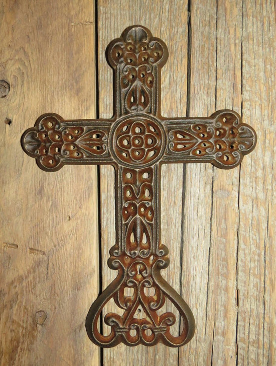Cruz de hierro ornamentada
