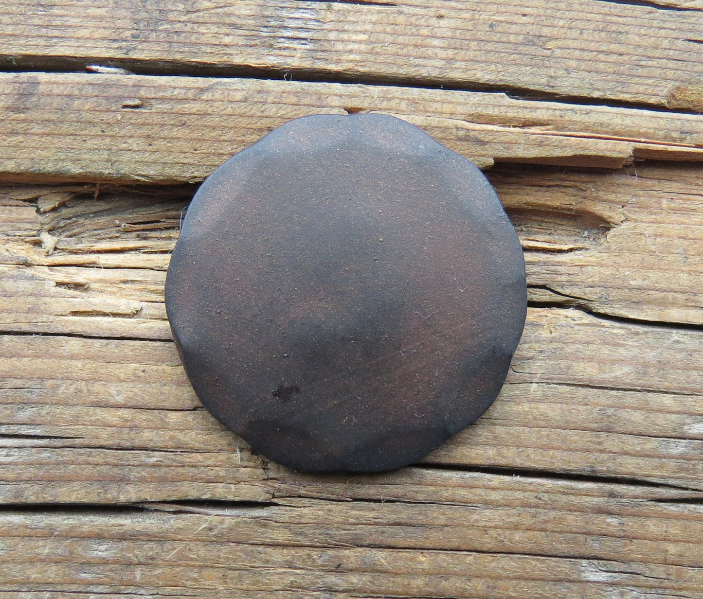 1 1/2" Round Hammered Edge Clavo / Decorative Nail Head