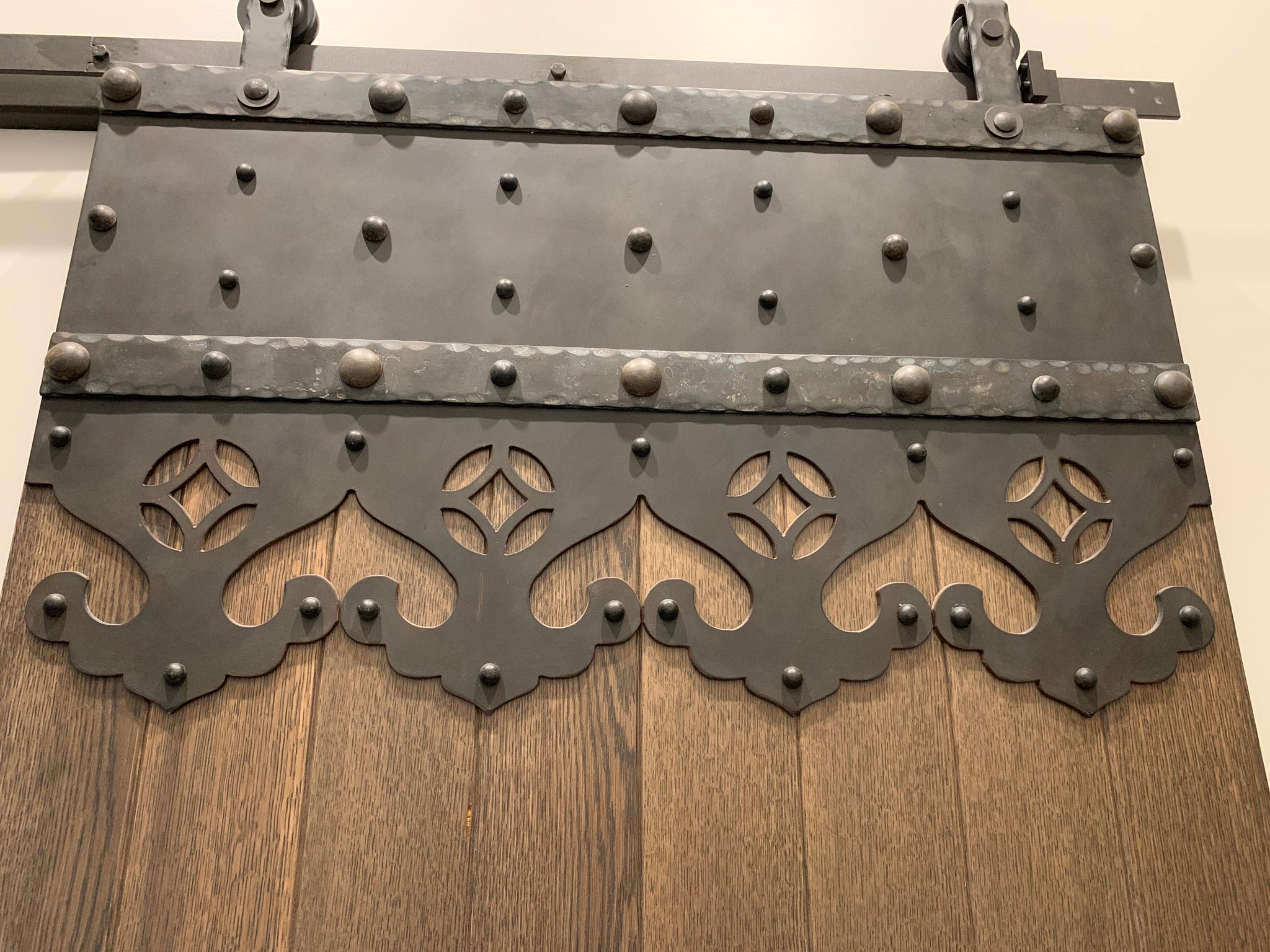 Rustic Kick Plates / Mop Plates Old West Iron