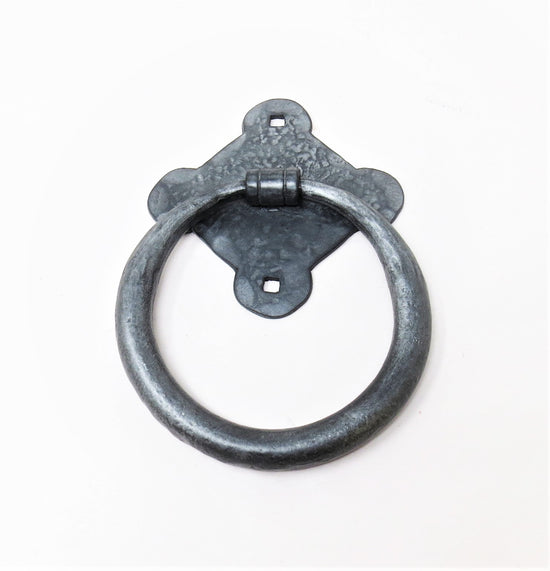 Heurtoir de porte en fer cuillère / anneau de traction