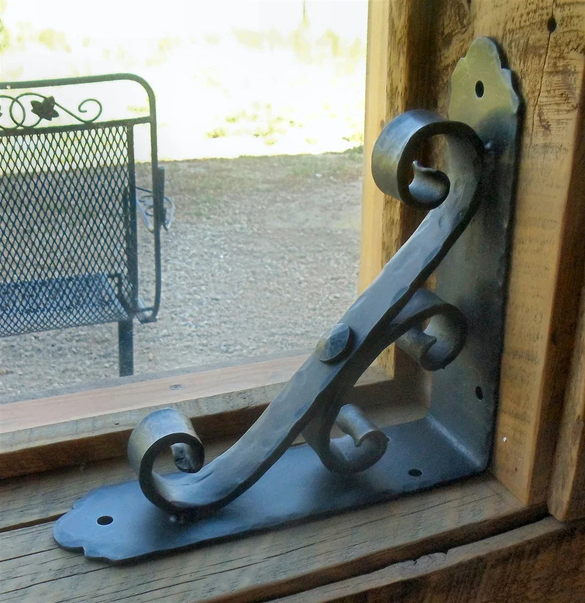 Rod Iron Corbels Brackets Ekena Millwork Crawley 12 Inches X 2 Inches