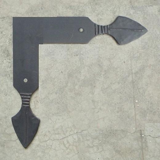 Auténtica placa Arrowhead Iron "L"