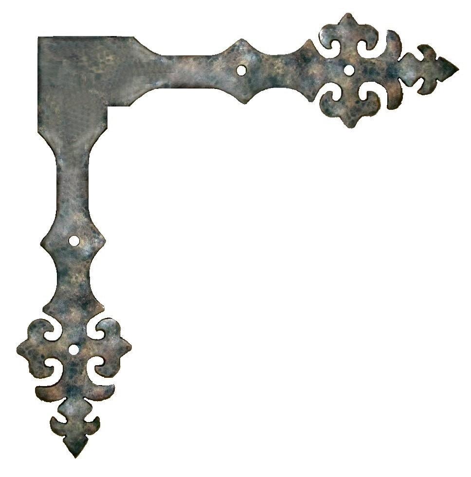 Placa "L" de hierro renacentista