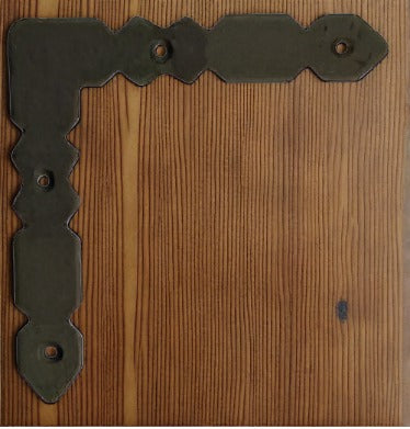 Art Deco Iron "L" Plate