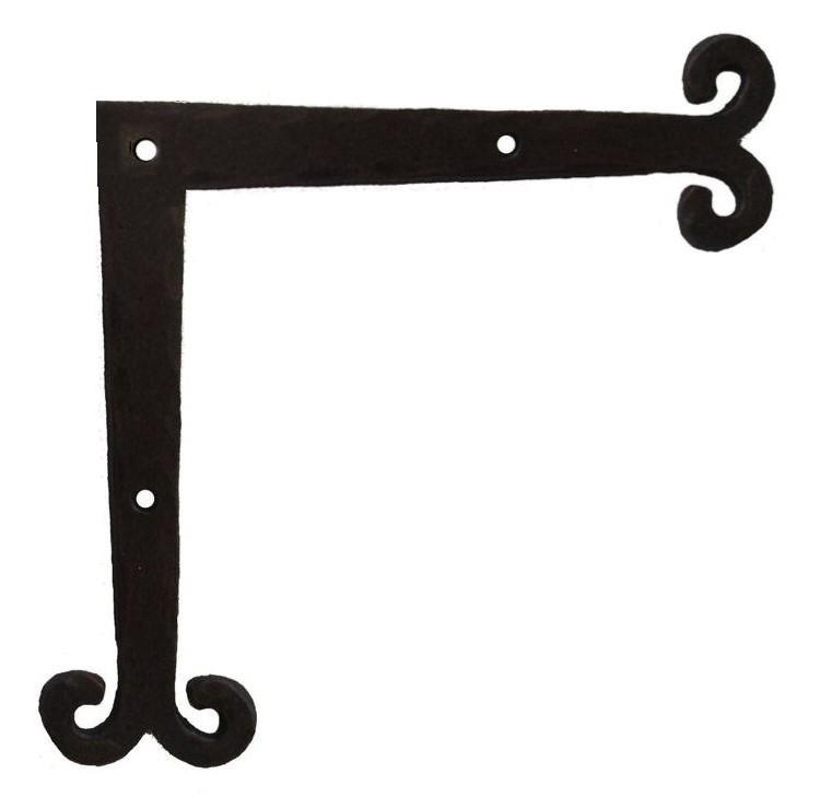 Middle Age Europe Iron "L" Plate