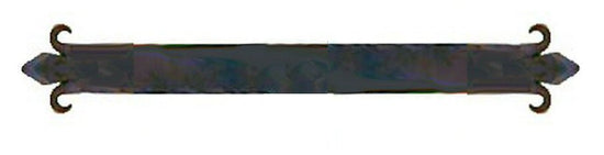 Authentique bracelet droit en fer du XVe siècle