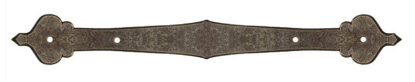 French Country Revival Iron Straight Strap