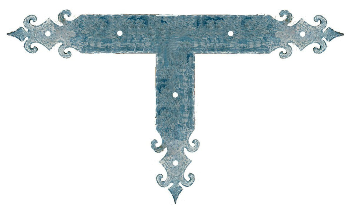 Romanesque Iron "T" Strap