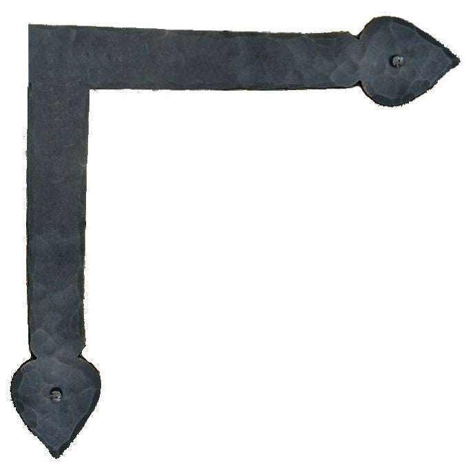 French Country Iron "L" Strap