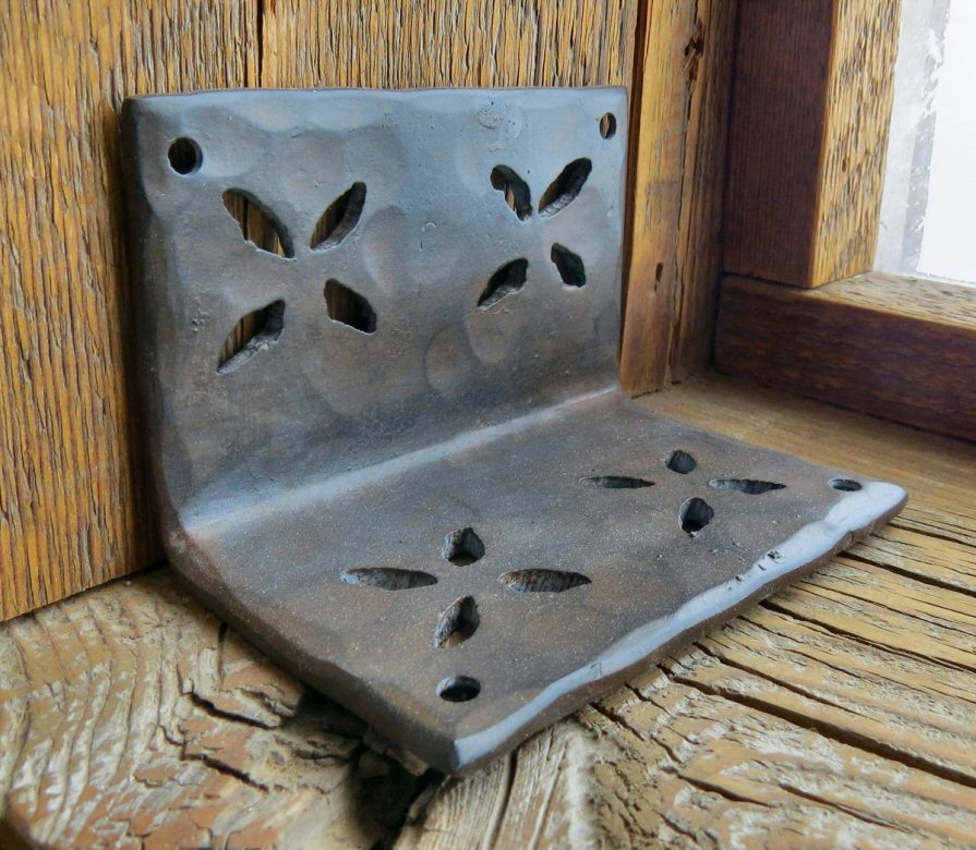 Shabby Chic Iron Angle Brace