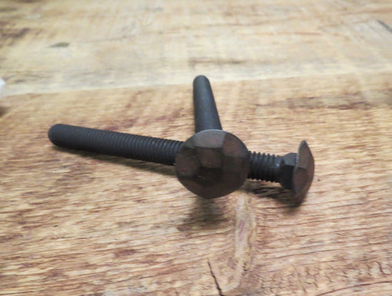 1/2" Dia.  Carriage Bolt - Hammered Texture