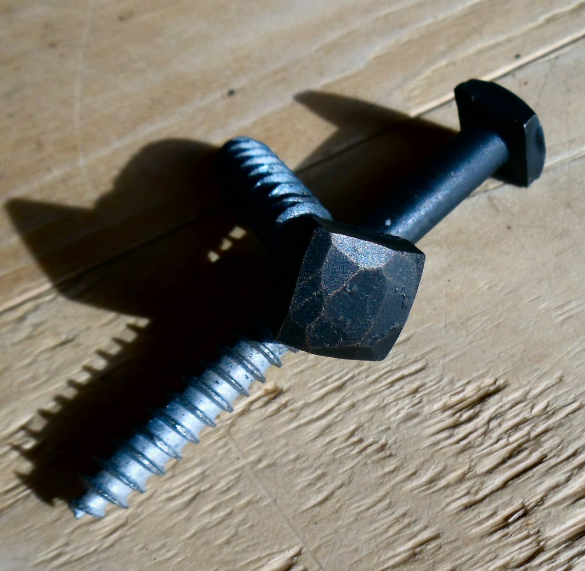 Square Head Lag Screw 1/4" Dia Old West Iron