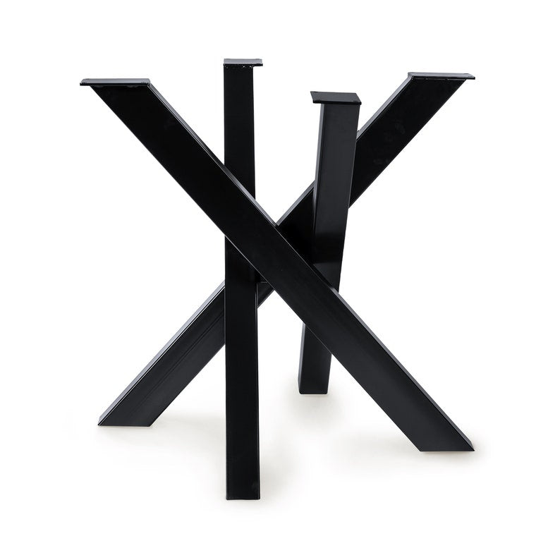 Table Base Orion table legs cross frame table runners steel metal dining table desk conference table