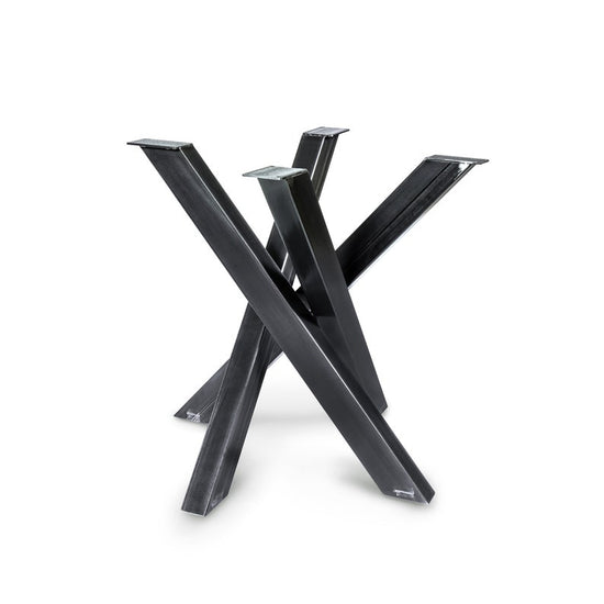 Table Base Orion table legs cross frame table runners steel metal dining table desk conference table