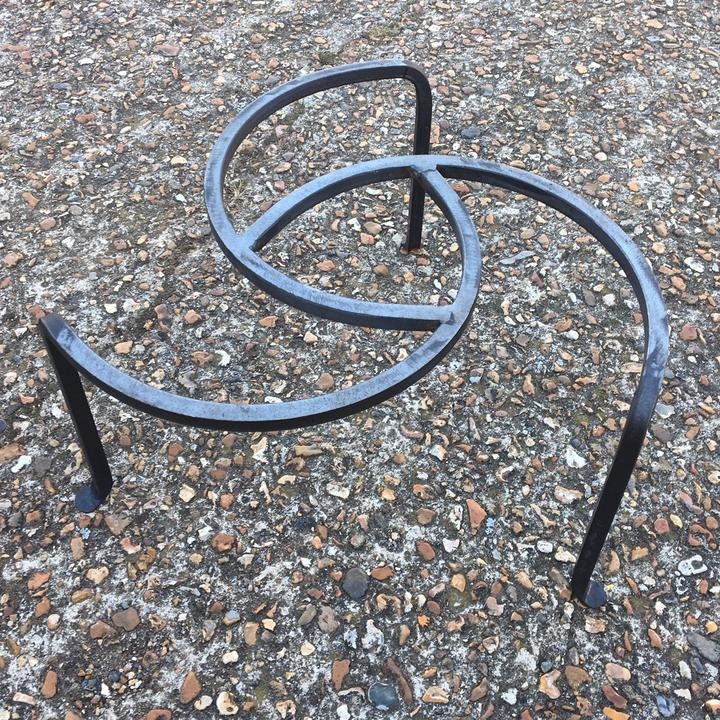 Forged Campfire Cooking Trivet – Old West Iron