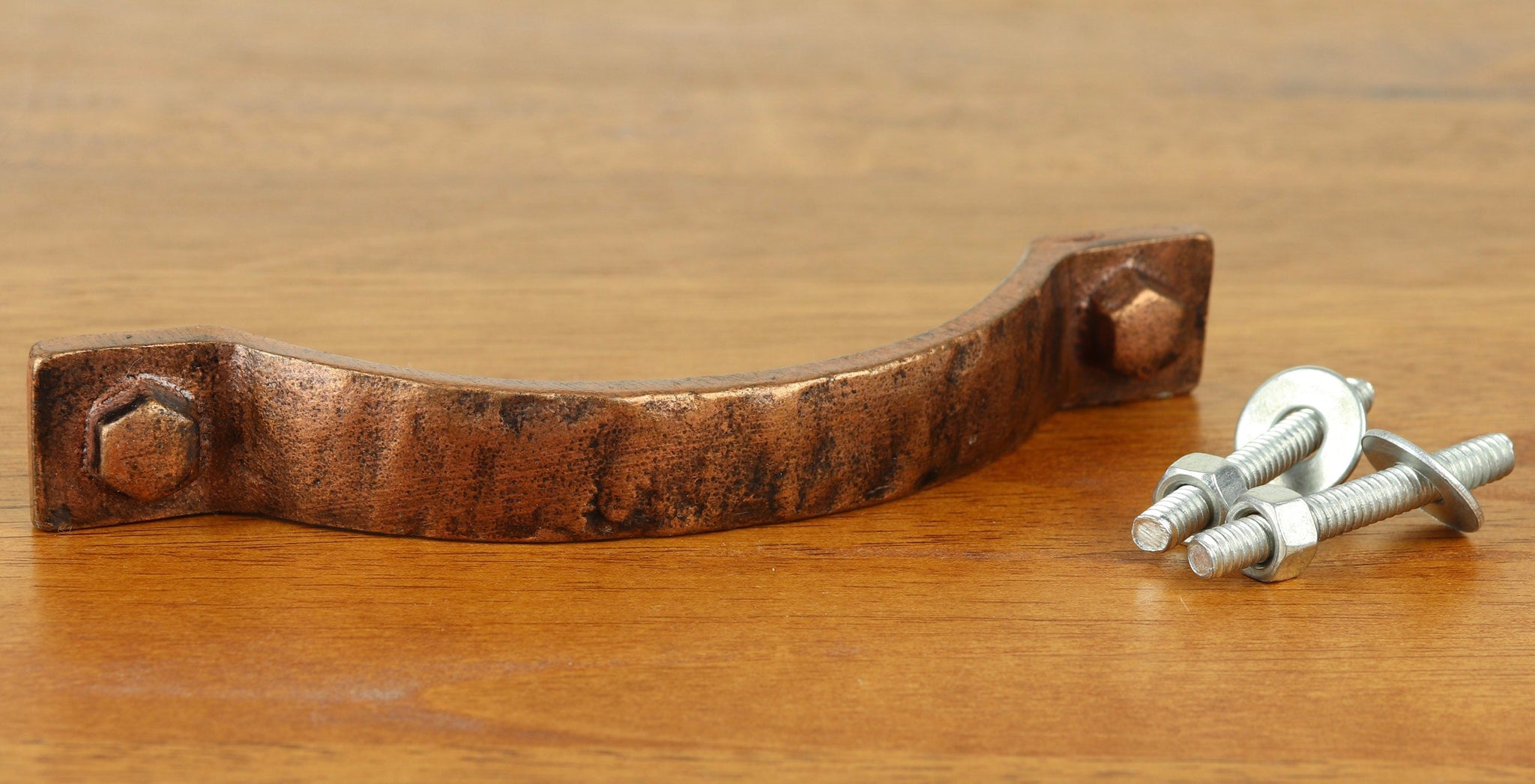 4" Copper Pull Old West Iron