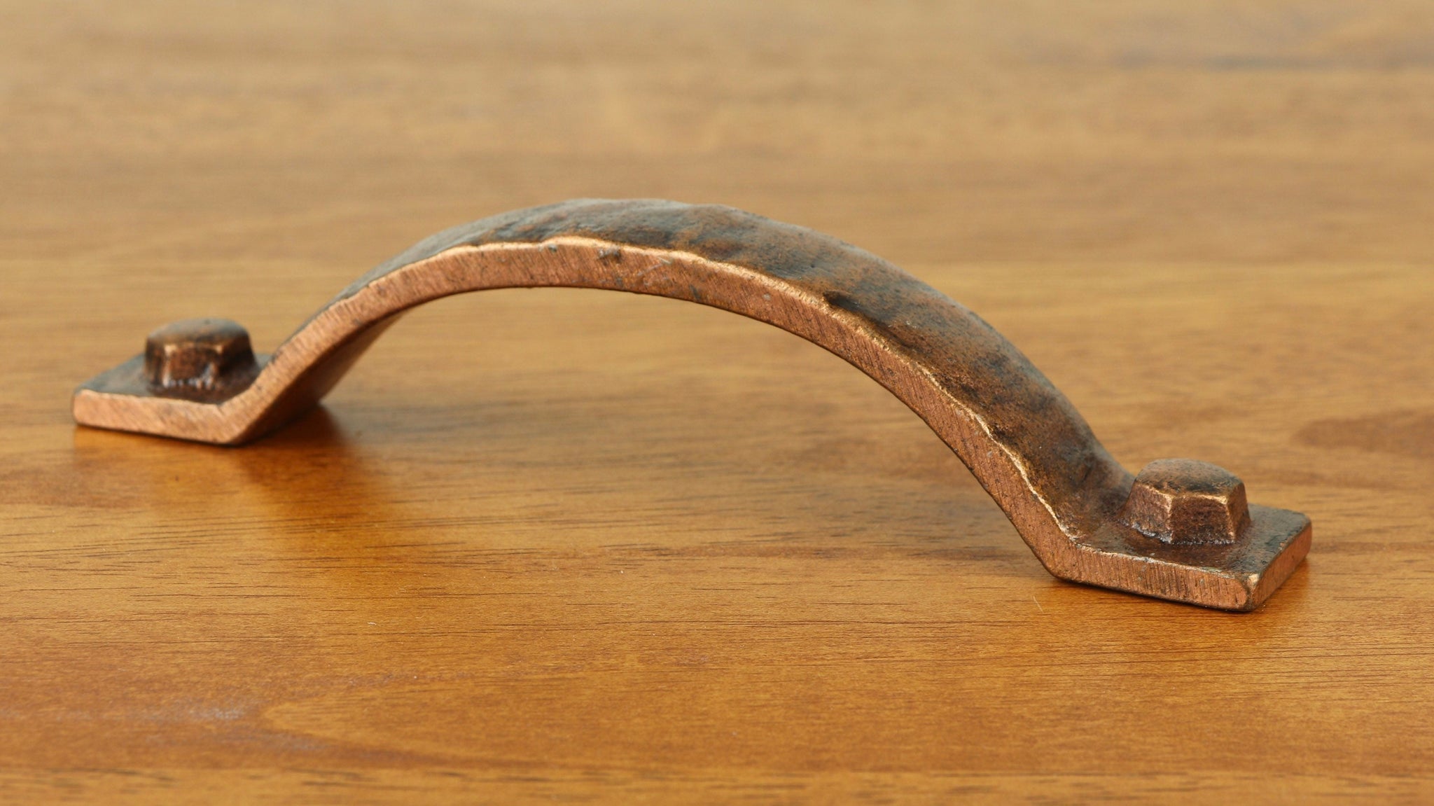 4" Copper Pull Old West Iron