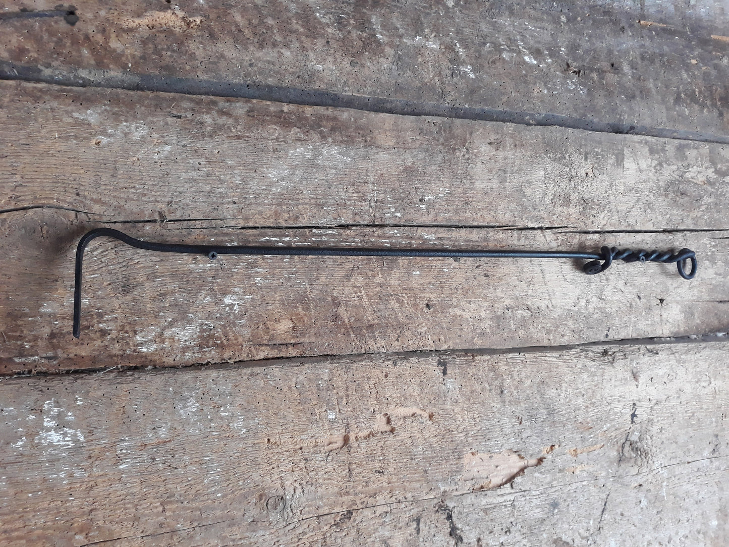 Tisonnier de cheminée forgé à la main, outil de cheminée, tisonnier en –  Old West Iron